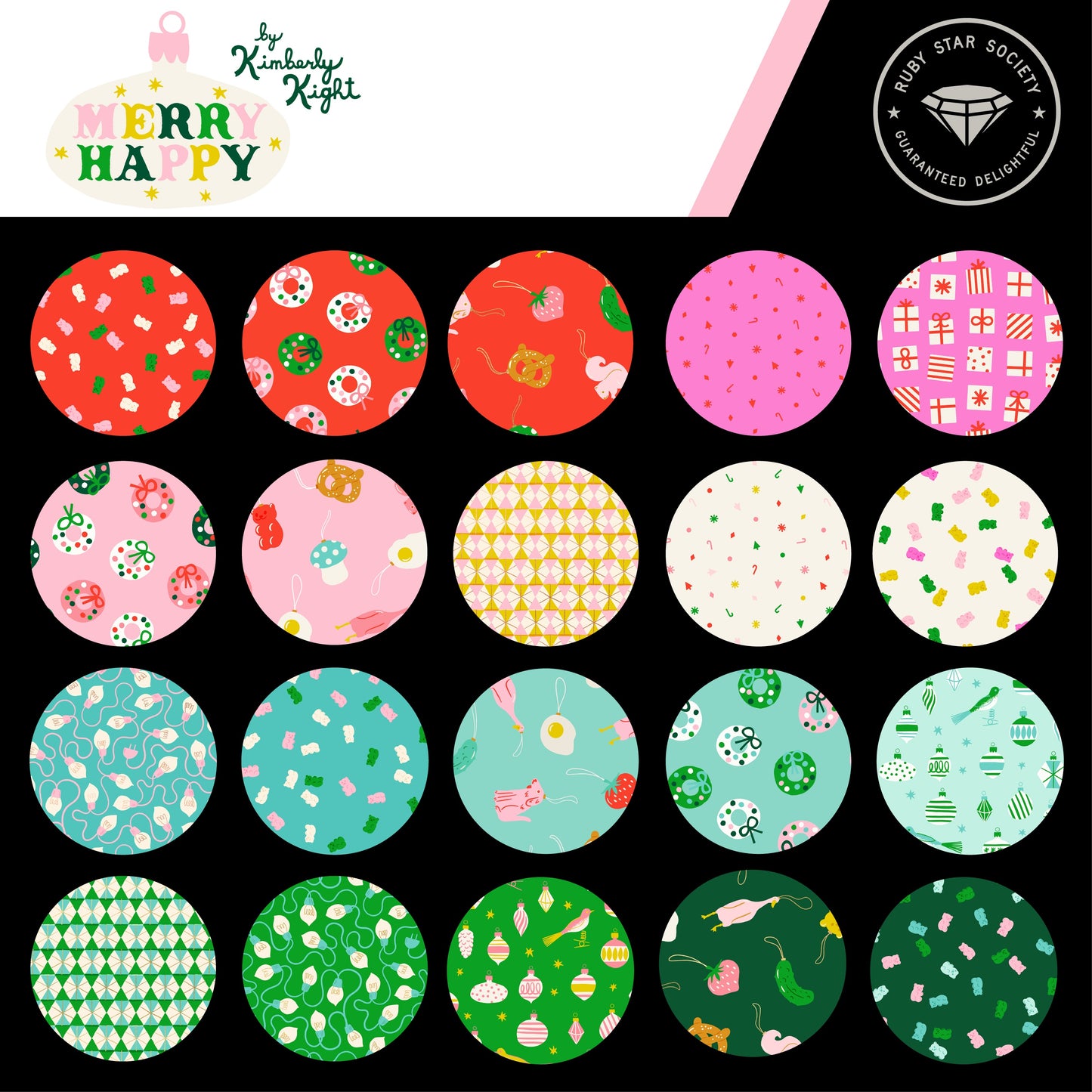 PREORDER: Merry Happy Half Yard Bundle