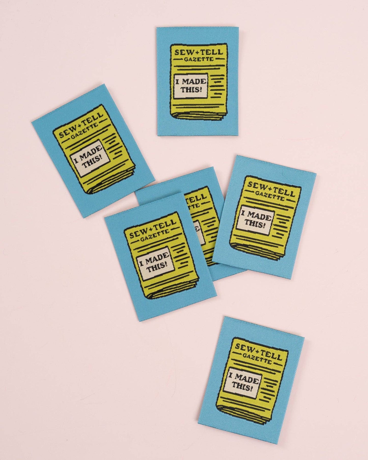 Sew and Tell Gazette Large Garment Labels: Set of 6