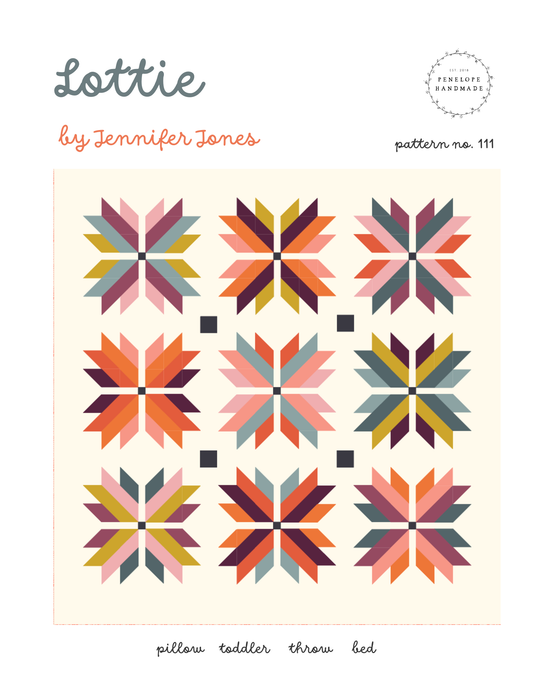 Lottie Quilt Pattern  |  Paper Pattern