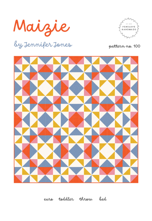 Maizie Quilt Pattern |  Paper Pattern