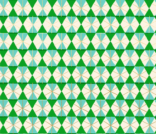 PREORDER: Merry Happy Hexie in Verdant