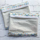 Embroidery Project Bag, Clear Zipper Bag