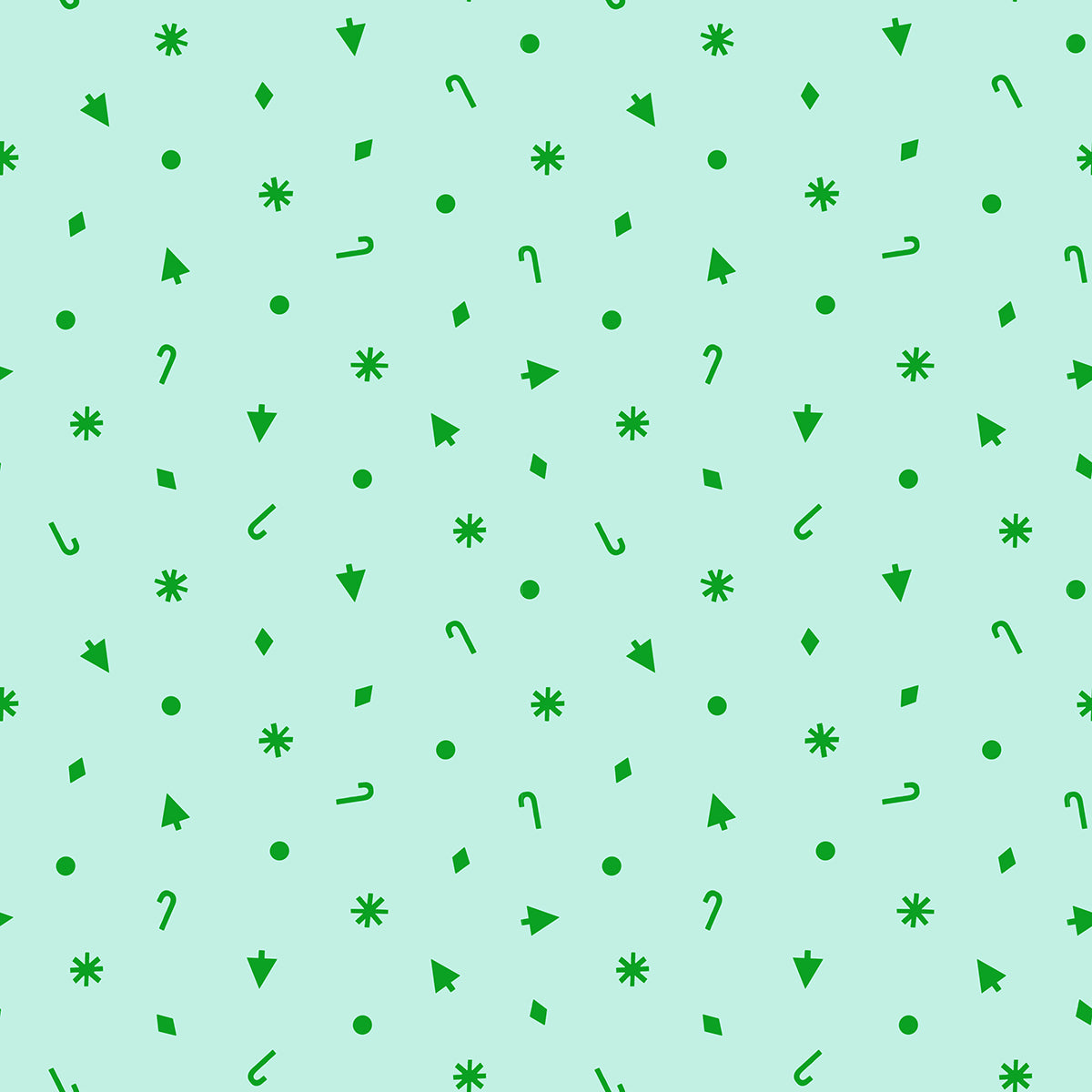 PREORDER: Merry Happy Christmas Confetti in Mint