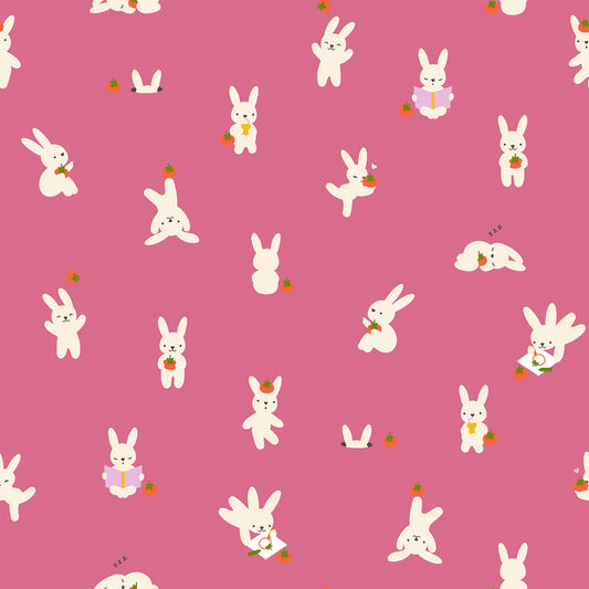 PREORDER: Persimmon Bun E. And Simmy in Hibiscus