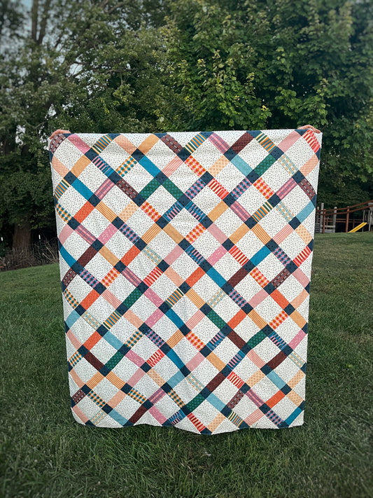 Geometric Ivy Quilt Kit