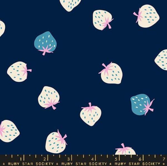 Strawberry Toss in Navy