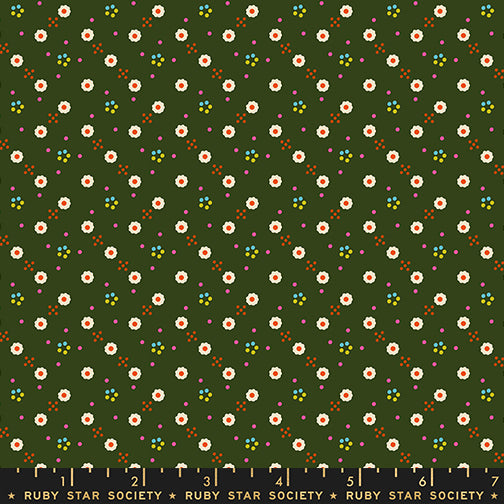 PREORDER: 1-800-CALICO Bandana in Mossy