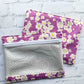 Embroidery Project Bag, Clear Zipper Bag