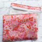 Embroidery Project Bag, Clear Zipper Bag