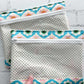 Embroidery Project Bag, Clear Zipper Bag