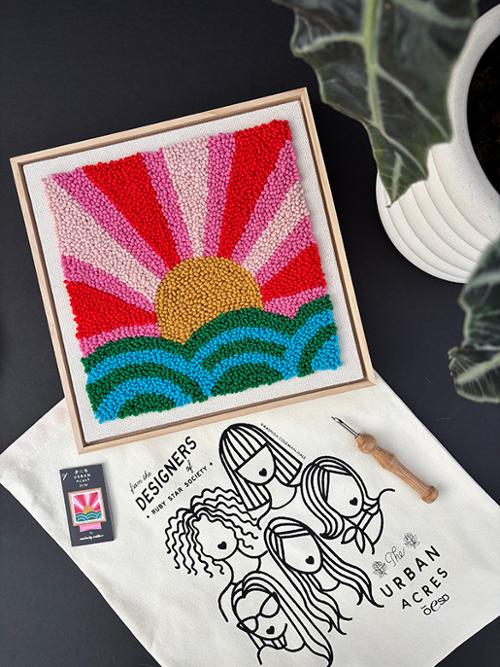 Rise and Shine Punch Needle Kit