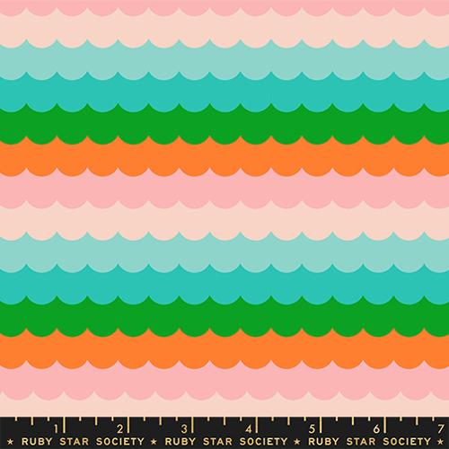 PREORDER: Poolside Too Umbrella Scallops in Verdant