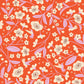 PREORDER: Persimmon Persinmon Blossoms in Warm Red
