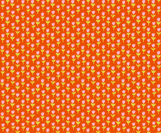 PREORDER: 1-800-CALICO Tulips in Warm Red