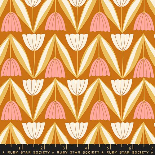 Endpaper Tulips In Saddle