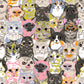 PREORDER: Oops All Cats Hundreds of Cats Wideback in Sandbox
