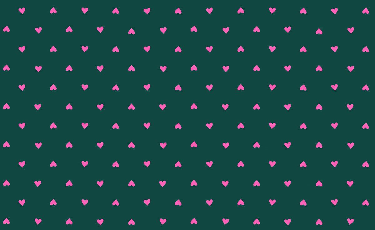PREORDER: Sparkle Shopper Hearts in Pine