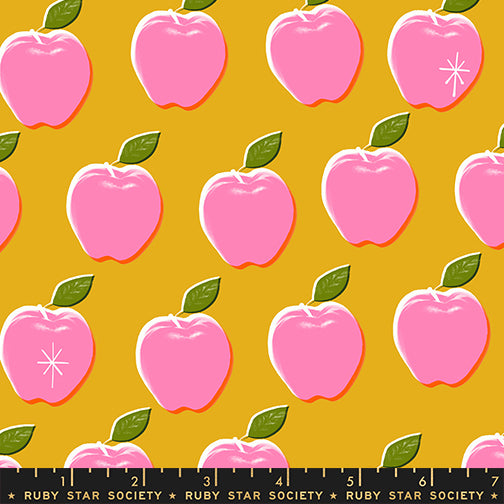 PREORDER: Sparkle Shopper Apples in Goldenrod