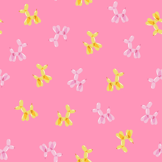 PREORDER: Float Balloon Doggie in Lucky Pink