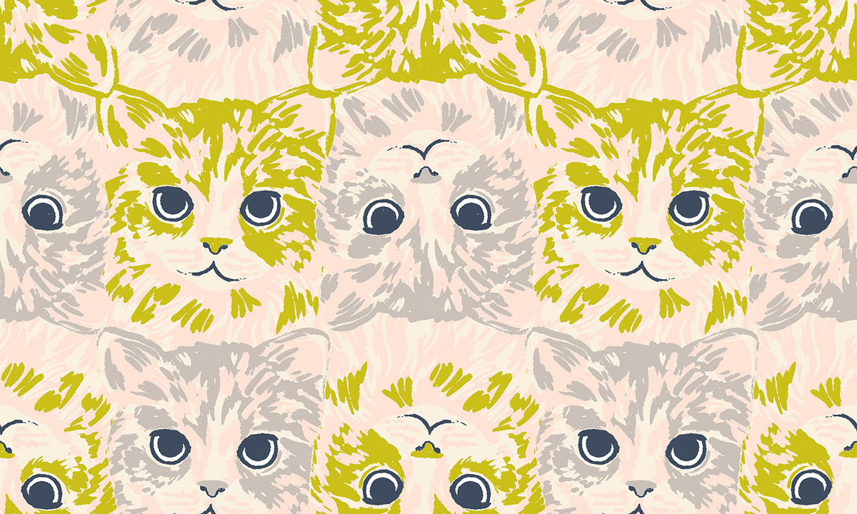 PREORDER: Oops All Cats Cat Checkers in Pistachio