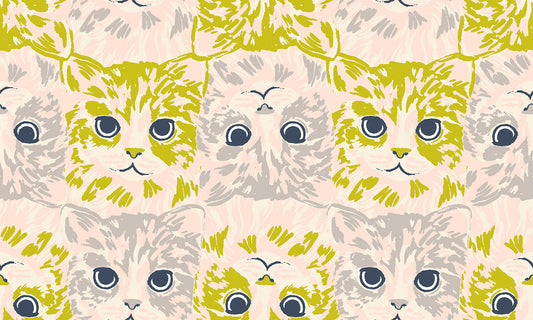 PREORDER: Oops All Cats Cat Checkers in Pistachio