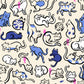 PREORDER: Oops All Cats Schmitties in Lindley Blue