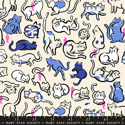 PREORDER: Oops All Cats Schmitties in Lindley Blue