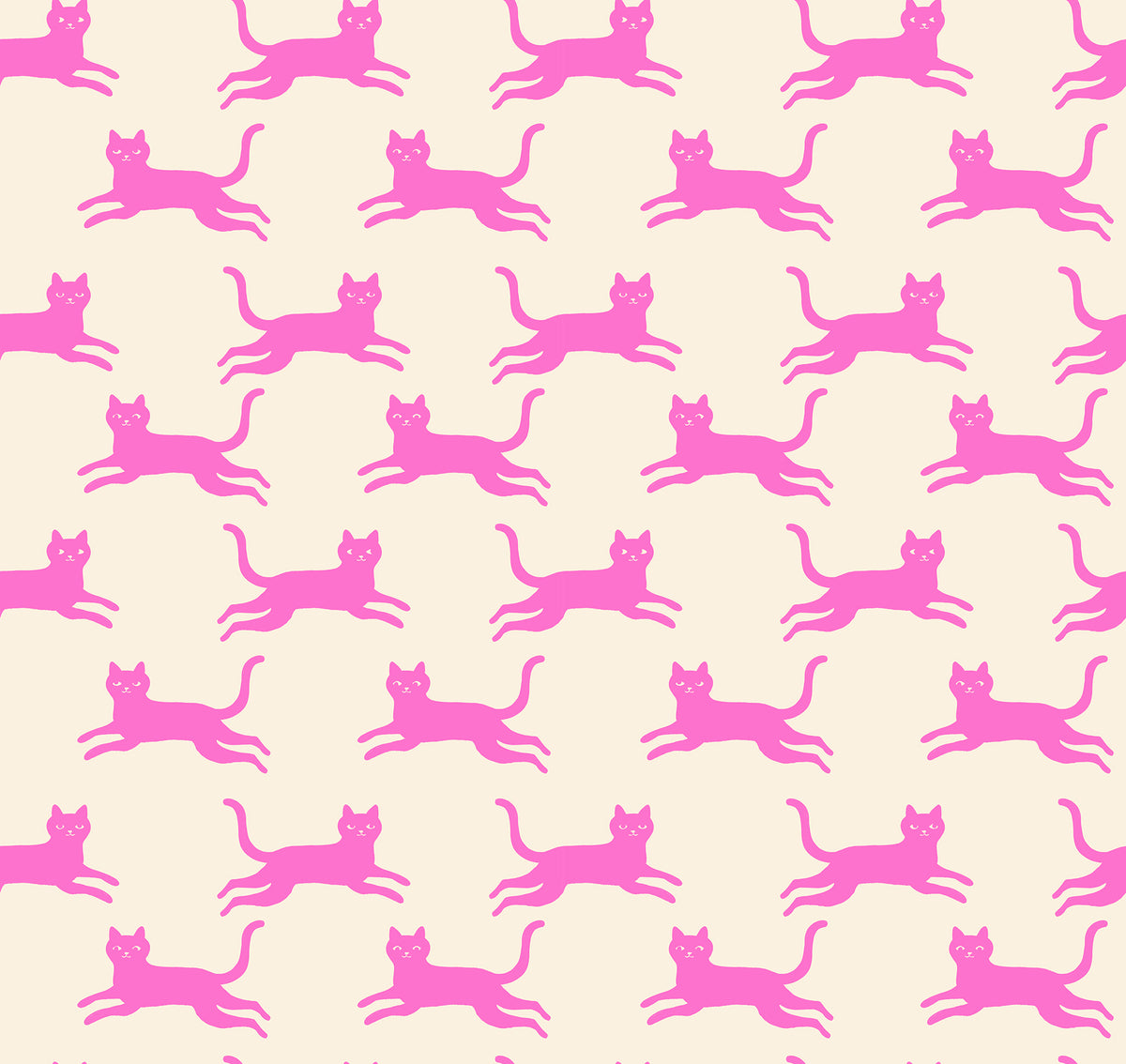 PREORDER: Oops All Cats Kitty Run in Neon Pink