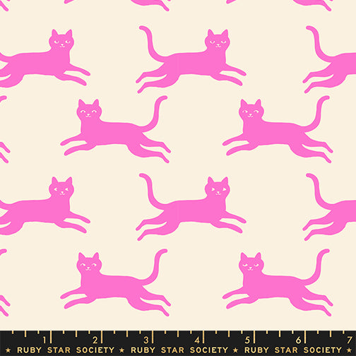PREORDER: Oops All Cats Kitty Run in Neon Pink
