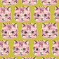 PREORDER: Oops All Cats Meow Meow Canvas in Pistachio