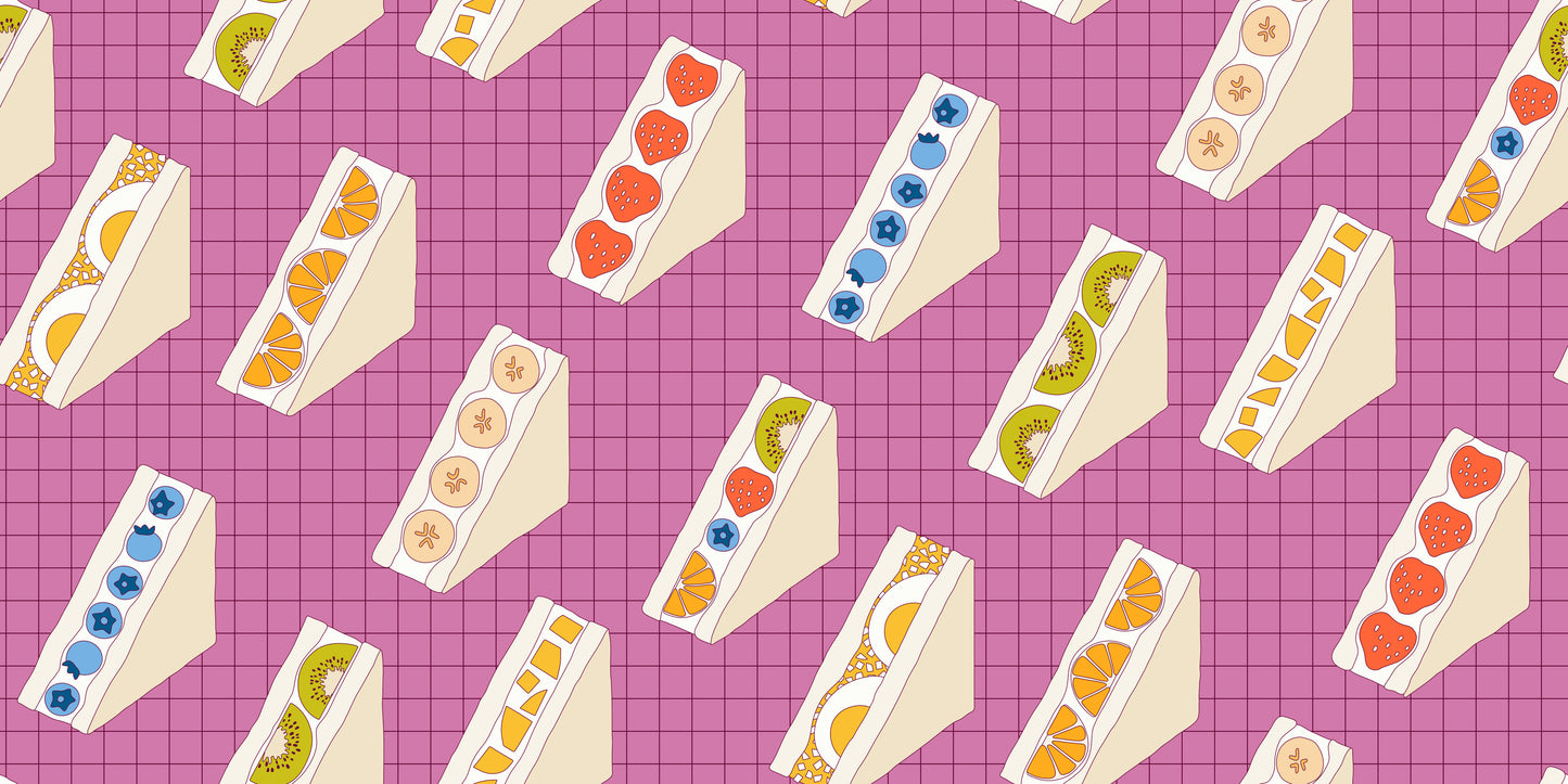 PREORDER: Sugar Cone 2 Sandos in Heliotrope