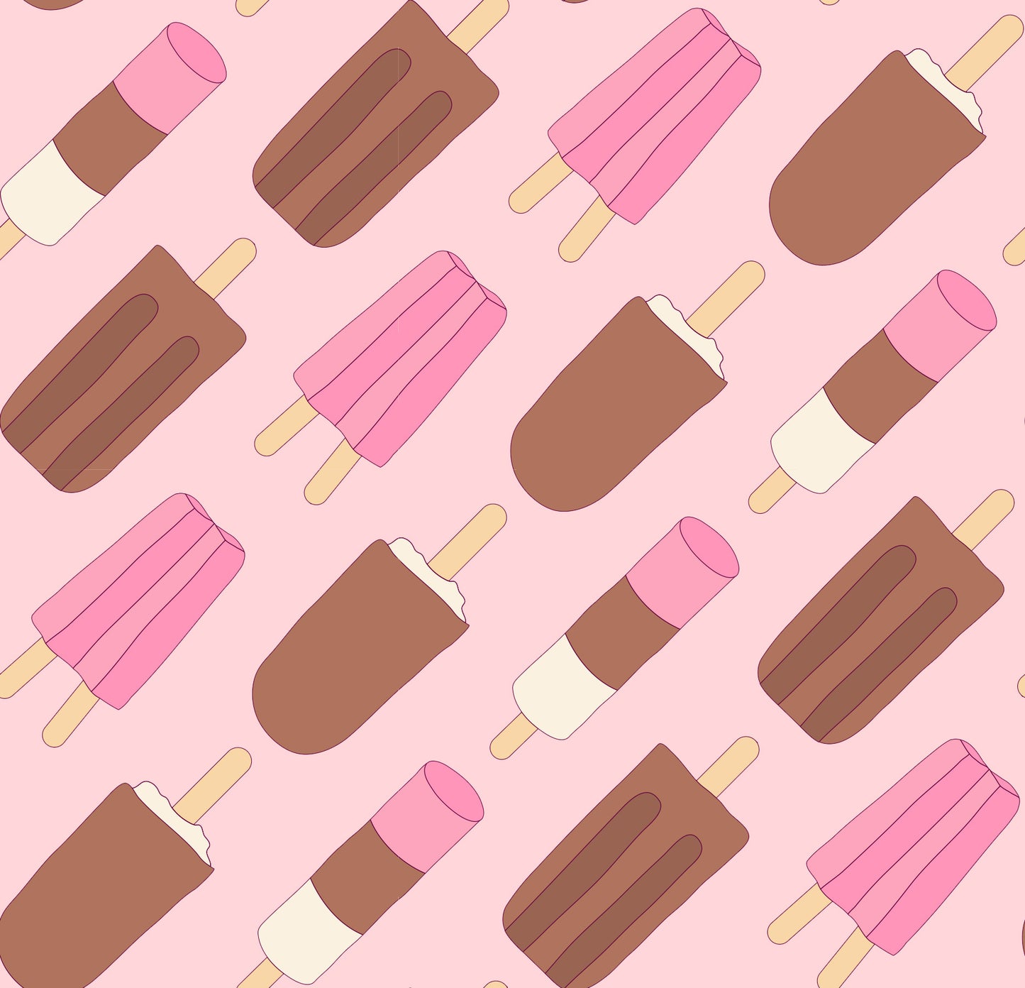 PREORDER: Sugar Cone 2 Ice Pops in Cotton Candy