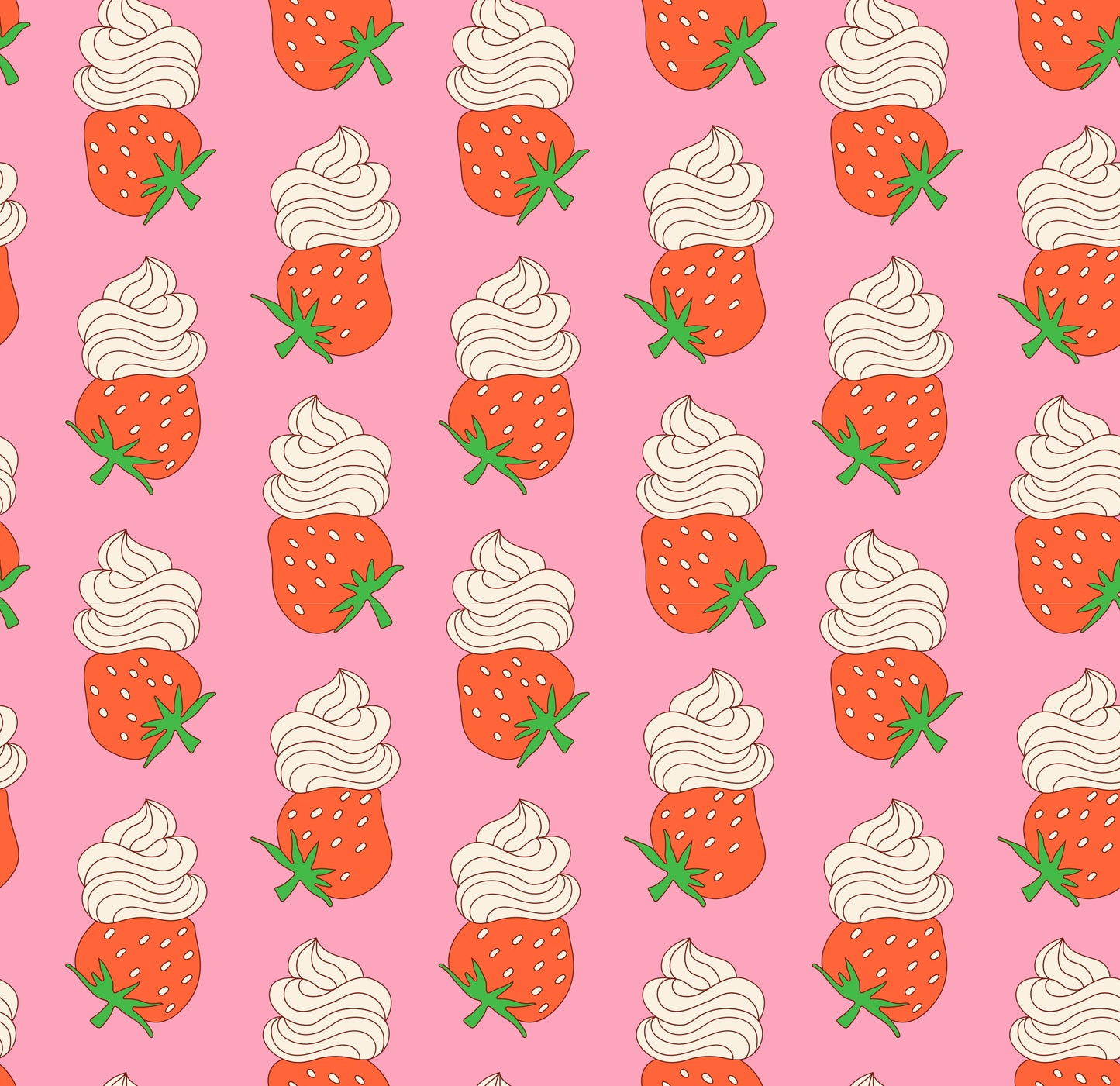 PREORDER: Sugar Cone 2 Strawberry Whip in Posy