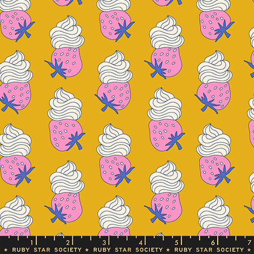 PREORDER: Sugar Cone  2 Strawberry Whip in Goldenrod