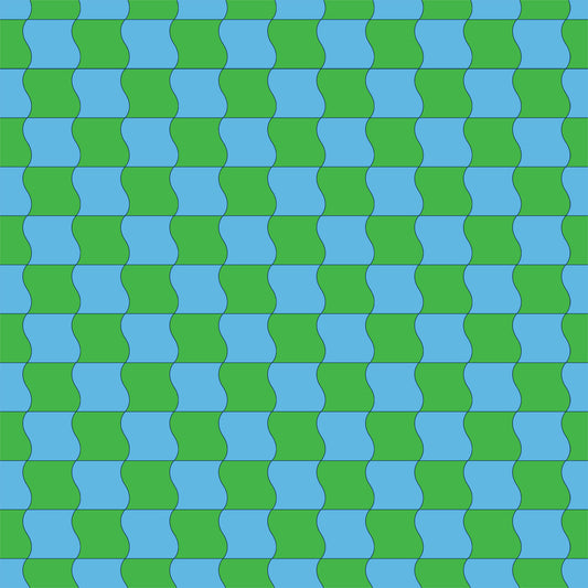 PREORDER: Sugar Cone 2 Wavy Check in Verdant