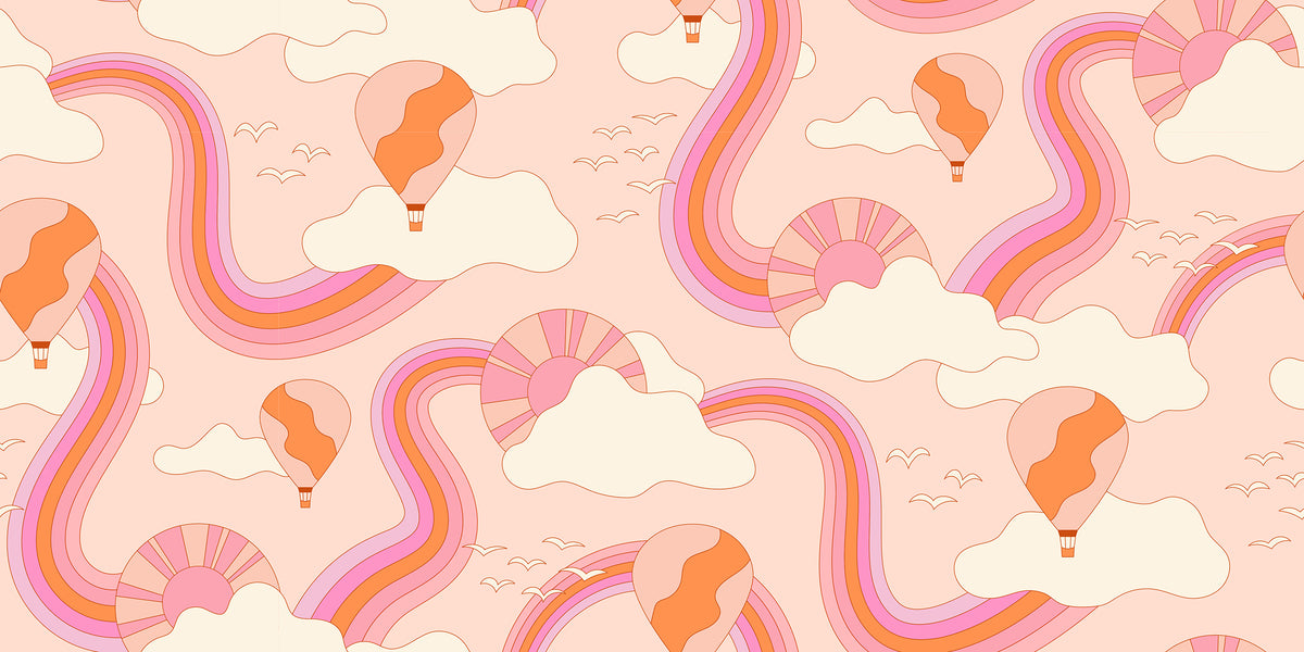 PREORDER: Sticker Book Summer Breeze in Pale Peach