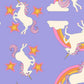 PREORDER: Sticker Book Unicorn in Evening