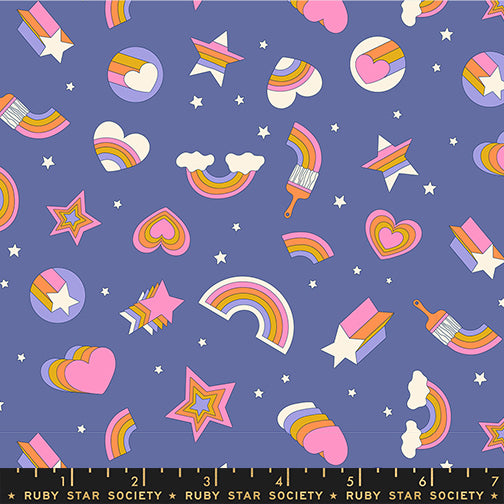 PREORDER: Sticker Book Rainbow Stickers in Twilight