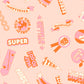 PREORDER: Sticker Book Reward Stickers in Pale Peach