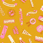 PREORDER: Sticker Book Reward Stickers in Goldenrod