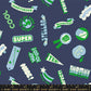 PREORDER: Sticker Book Reward Stickers in Bluebell