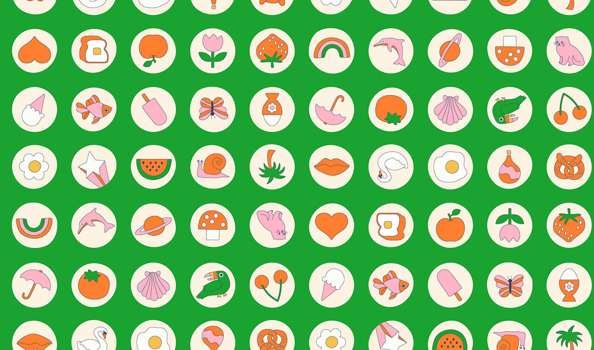PREORDER: Sticker Book Mini Stickers in Deep Verdant
