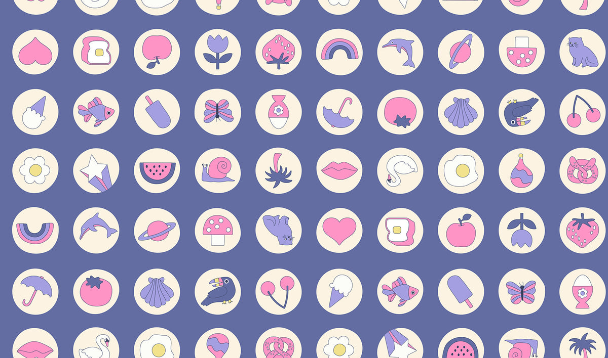 PREORDER: Sticker Book Mini Stickers in Twilight