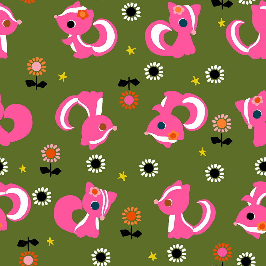 PREORDER: Daisy Days Flower Friends in Sarah Green