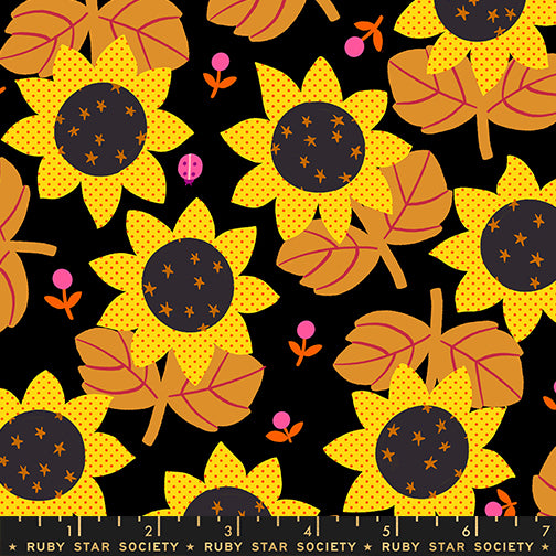 PREORDER: Daisy Days Sunflower in Black