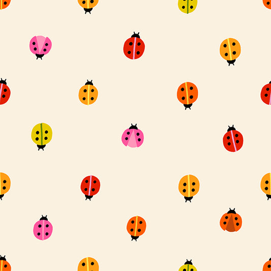PREORDER: Daisy Days Ladybug in Natural