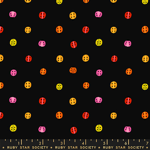PREORDER: Daisy Days Ladybug in Black