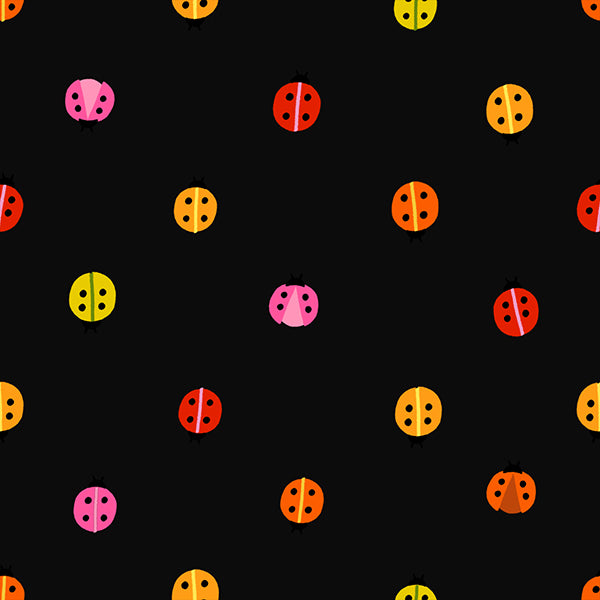PREORDER: Daisy Days Ladybug in Black