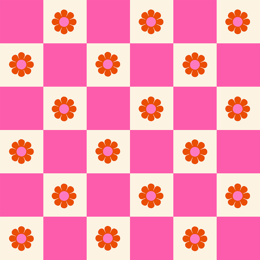 PREORDER: Daisy Days Flowers Check in Playful