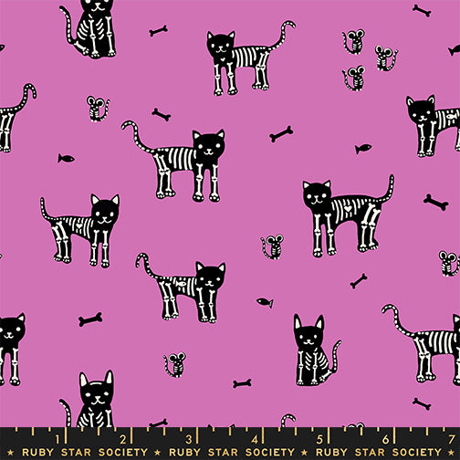 PREORDER: Boo Valley My Pet Skeleton in Heliotrope